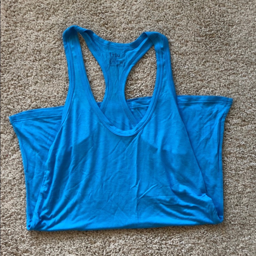 Blue Lilu tank size S
